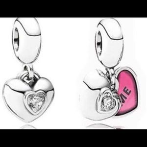 Pandora You & Me dangle charm